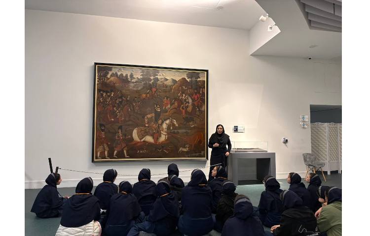 اردوی گروه هنر در هفته ملی علوم 2