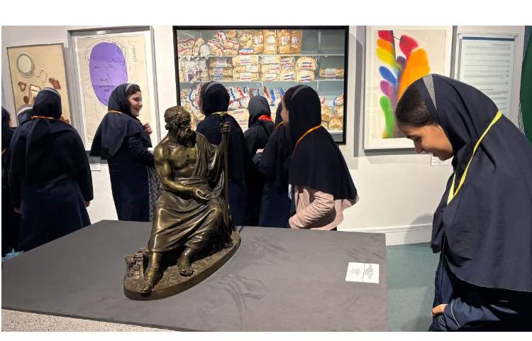اردوی گروه هنر در هفته ملی علوم 4