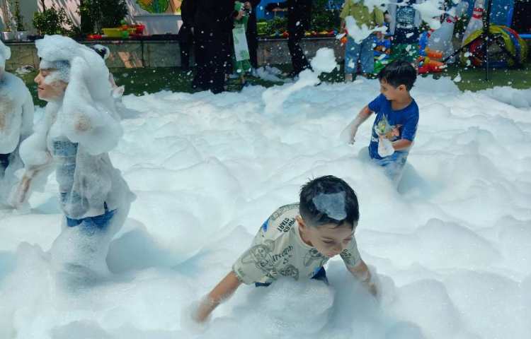 اردوی یک روز خیس، کف‌بازی و بازی‌های ریتمیک ویژه پیش‌دبستانی