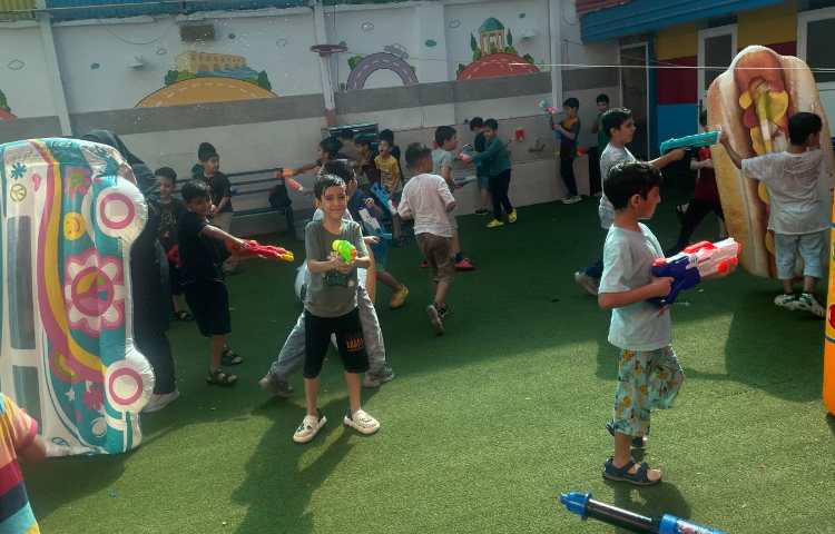 اردوی یک روز خیس، کف‌بازی و بازی‌های ریتمیک 16