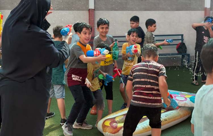 اردوی یک روز خیس، کف‌بازی و بازی‌های ریتمیک 34