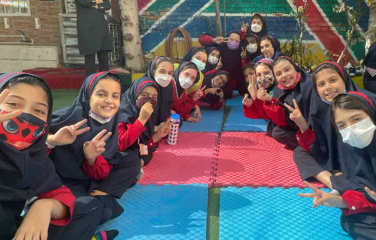 اردوی یک روز شاد در مدرسه