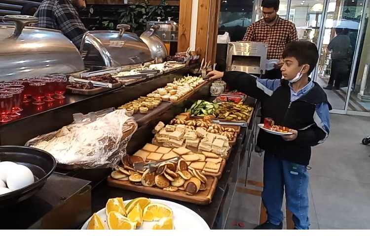 اردو بوفه صبحانه 1