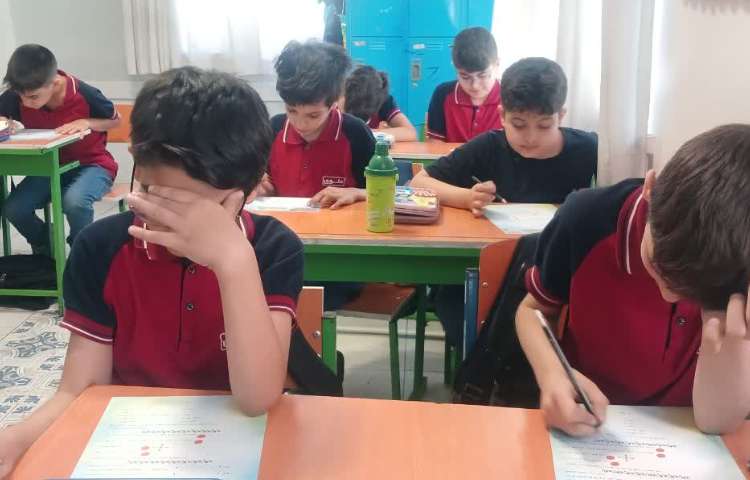 ارزشیابی ریاضی 5