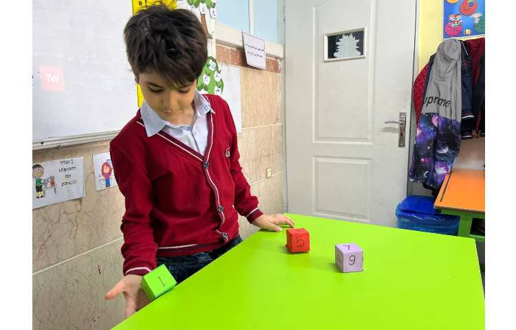 ارزیابی درس science دانش آموزان با استفاده از بازی با سه تا تاس 3