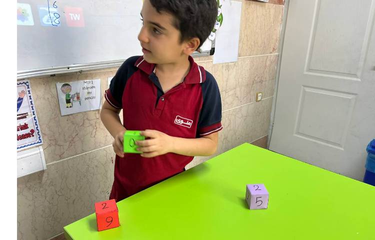 ارزیابی درس science دانش آموزان با استفاده از بازی با سه تا تاس 7