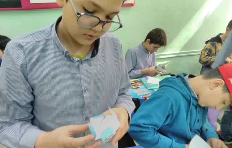 ارزیابی و خلاقیت در استعداد فضایی پایه ششم 3