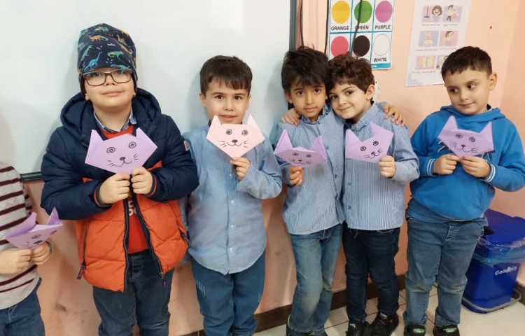 اریگامی گربه زنگ خوانداری 1