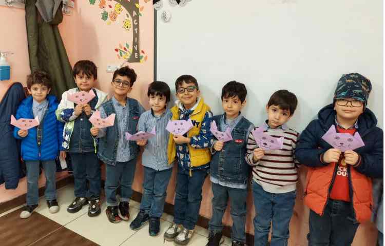 اریگامی گربه زنگ خوانداری 4