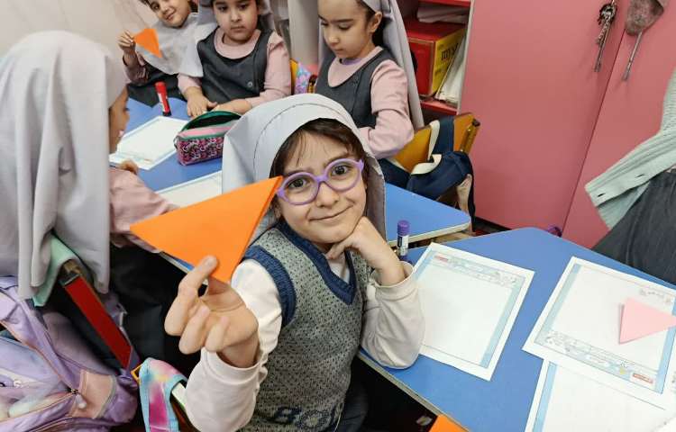 اریگامی گل لاله 3