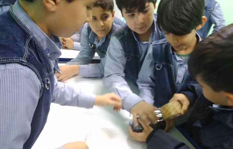 ازمایش های فصل 5 علوم 12