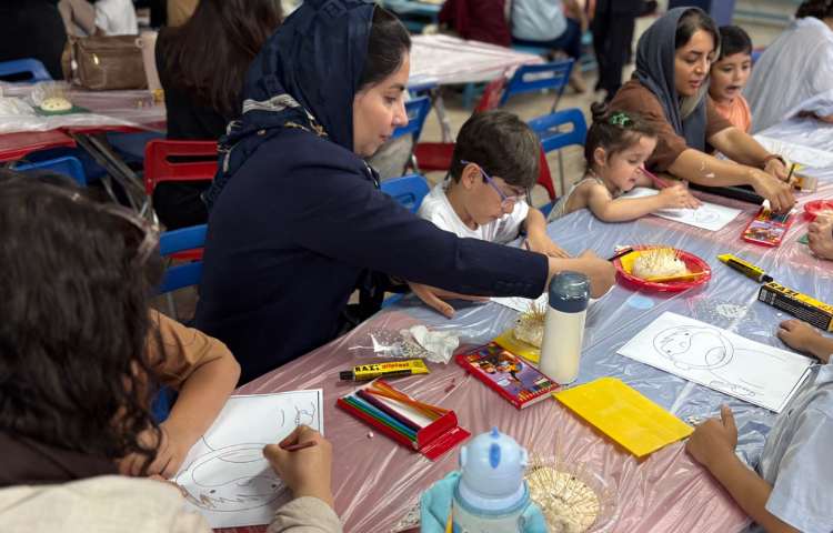 از دستان کوچک تا ذهن‌های خلاق؛ کارگاه تعاملی مادر و کودک در مسیر یادگیری» 14