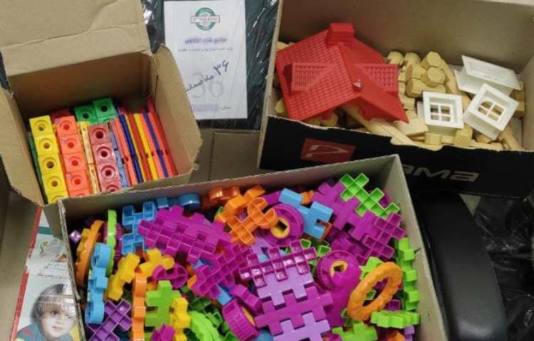 اسباب بازی های اهدایی به مناسبت شهادت حضرت فاطمه (س) توسط دانش آموزان 1