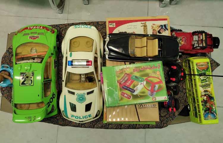 اسباب بازی های اهدایی به مناسبت شهادت حضرت فاطمه (س) توسط دانش آموزان 4