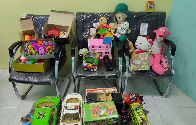 اسباب بازی های اهدایی به مناسبت شهادت حضرت فاطمه (س) توسط دانش آموزان 5