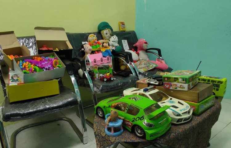 اسباب بازی های اهدایی به مناسبت شهادت حضرت فاطمه (س) توسط دانش آموزان 6