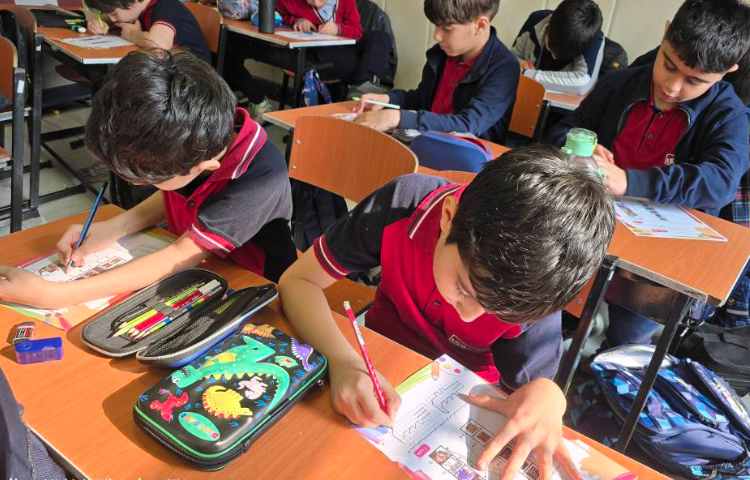 استعداد فضایی- برگزاری سنجش ترم اول 3