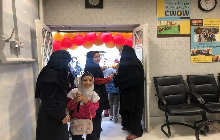 استقبال از دانش آموزان در اولین روز پایگاه تابستانی