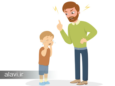 اشتباه دوم: تنبیه در اوج عصبانیت والدین
