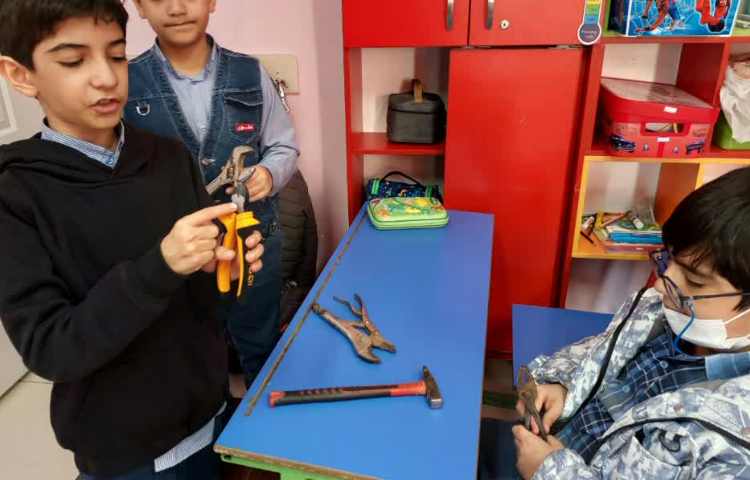 اشنایی با اهرم ها و بازی طناب کشی (کشیدن و هل دادن) 3