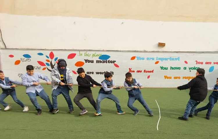 اشنایی با اهرم ها و بازی طناب کشی (کشیدن و هل دادن) 5