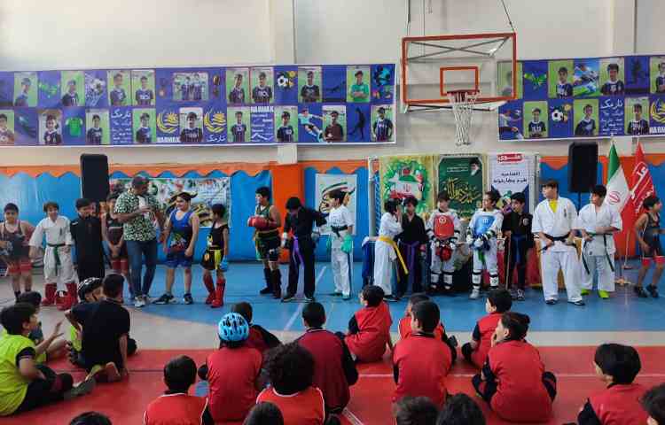 افتتاحیه المپیاد ورزشی و روز دانش آموز 22