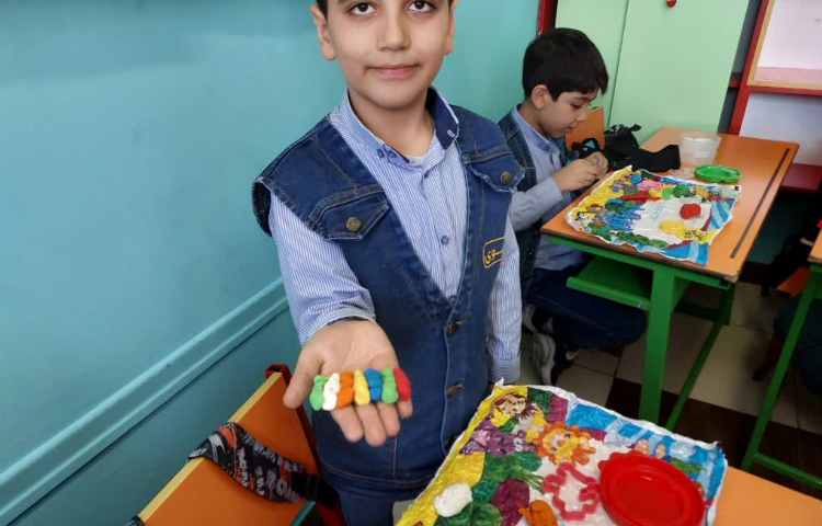 الگویابی به کمک خمیر بازی 3