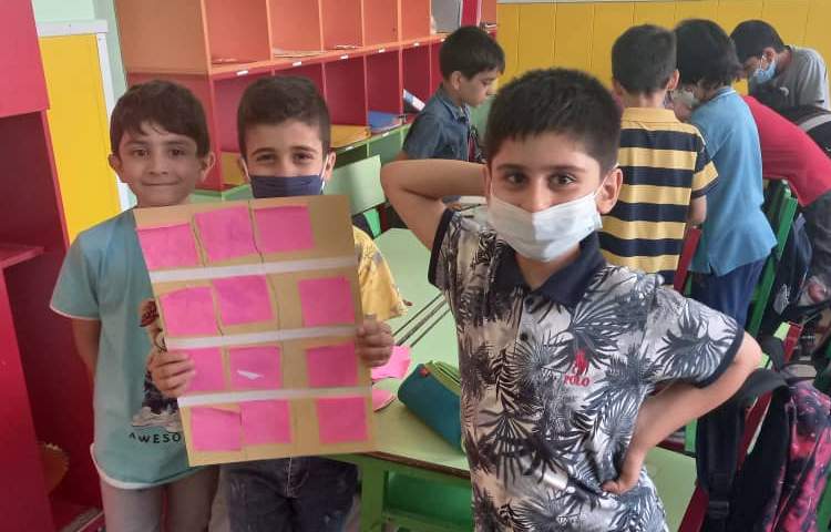 :الگو یابی و شمارش چند تا چند تا، کلاس زمین 3