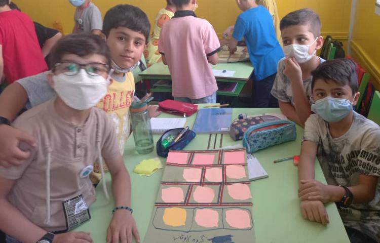 :الگو یابی و شمارش چند تا چند تا، کلاس زمین 5