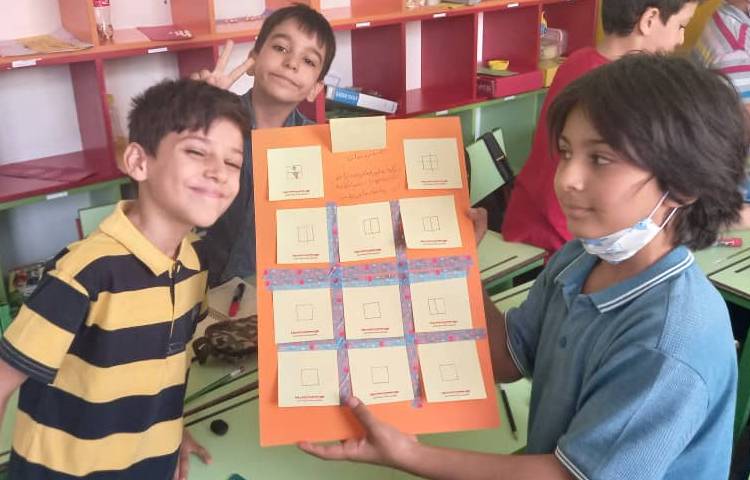 :الگو یابی و شمارش چند تا چند تا، کلاس زمین 6