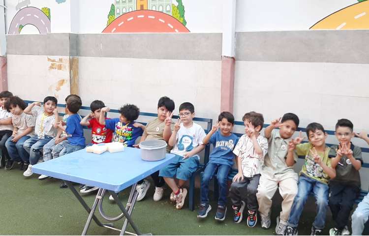 امروز در زنگ تابستانه موضوع کلاس: آب بازی 3