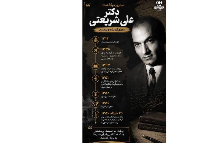 امروز، سالروز درگذشت یک معلم اندیشه و بیداری است