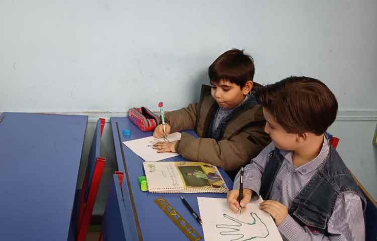 املای انگشتی 1