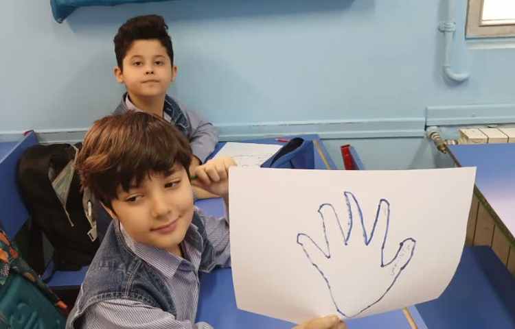 املای انگشتی 2