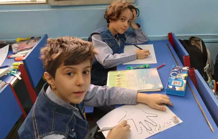 املای انگشتی 3