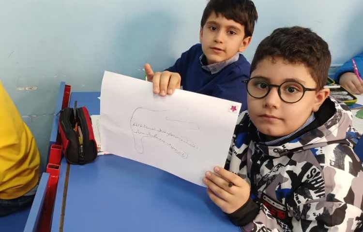 املای انگشتی