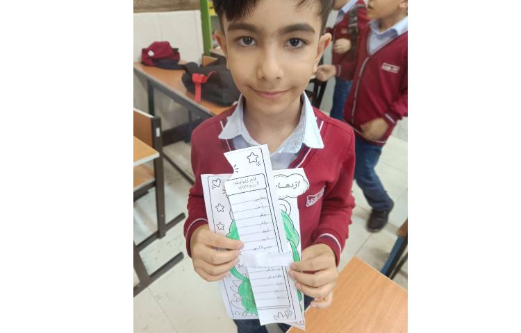 املای اژدهای کلمه خور برای تقویت روانخوانی انجام شد. 5