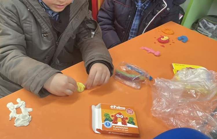 املای بادکنکی با او استثنا پایه اول دبستان 10