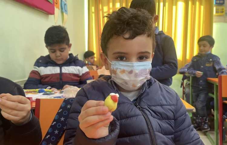 املای بادکنکی با او استثنا پایه اول دبستان 13