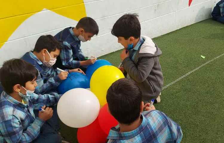 املای بادکنکی پایه دوم دبستان 6