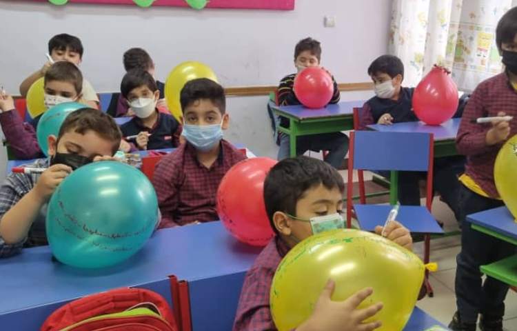 املای بادکنکی پایه دوم 12