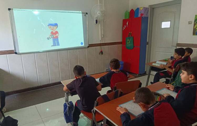 املای تصویری برای تقویت خواندن و نوشتن