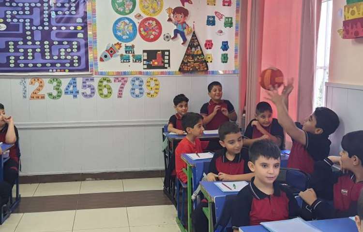 املای توپی جهت افزایش دقت و تمرکز و حافظه ی دیداری و شنیداری