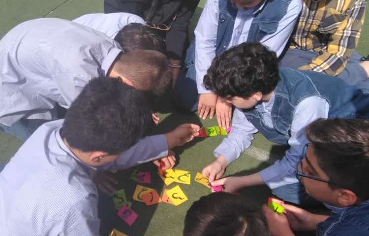 املای حروف به هم ریخته ( گروهی ) از درس اول 2