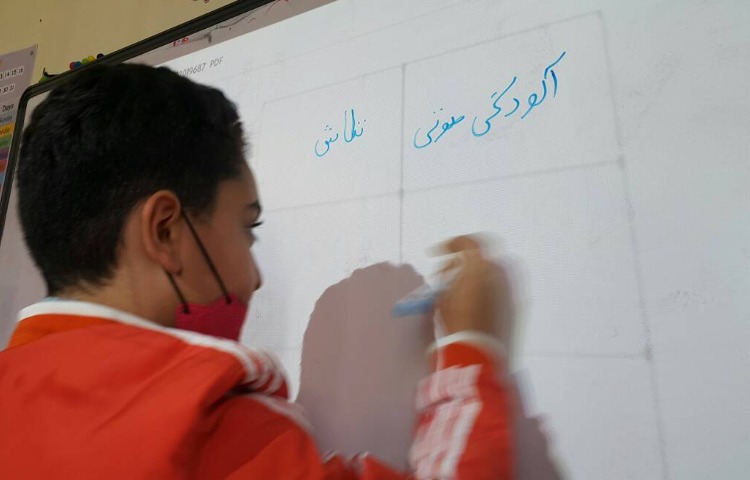 :املای خلاقانه درس چهارم، آواز گنجشک، کلاس مریخ 4