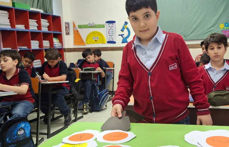 املای خلاق از درس اول فارسی 6