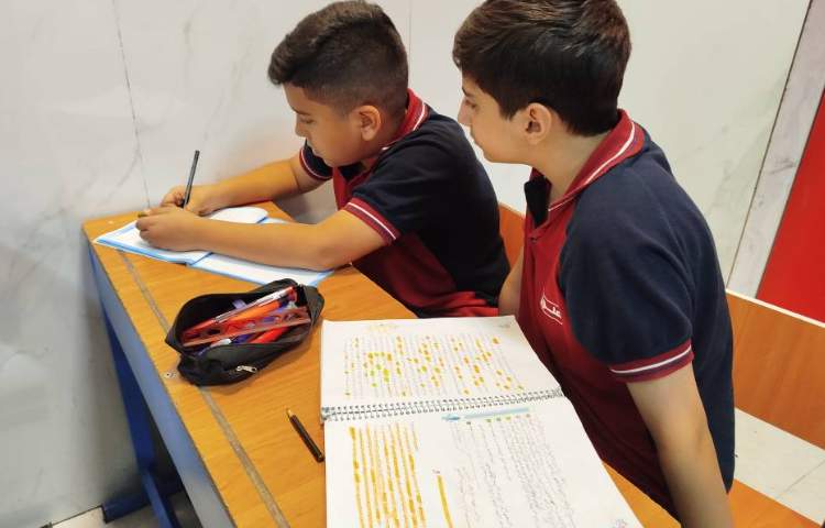 املای خلاق از درس کار و تلاش 3