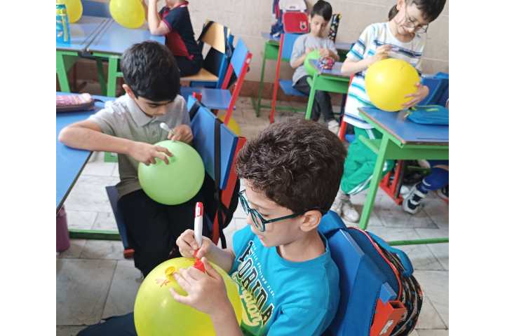 املای خلاق بادکنکی 2