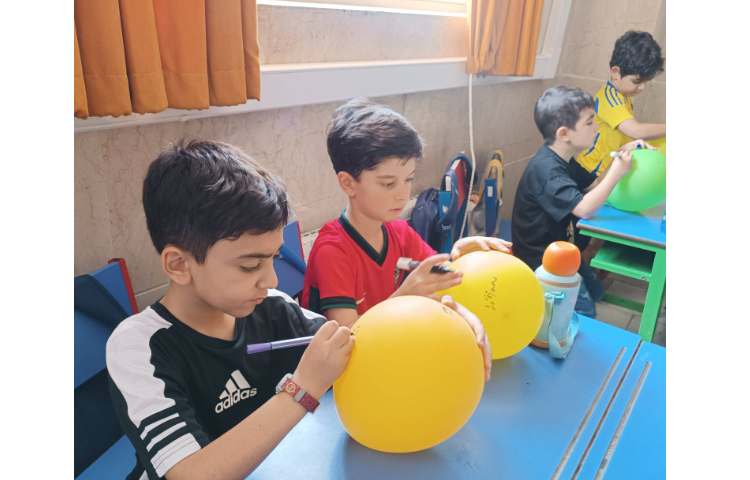 املای خلاق بادکنکی 3