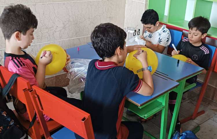 املای خلاق بادکنکی 4